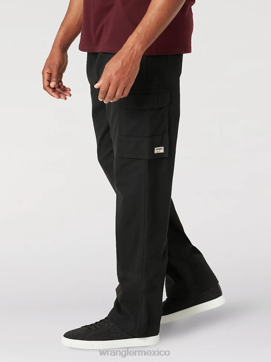 ropa mx Wrangler hombres pantalón cargo negro (mgw90bk) 62D6217