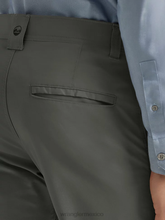 ropa mx Wrangler hombres pantalón chino al aire libre sombra oscura (112343349) 62D6250