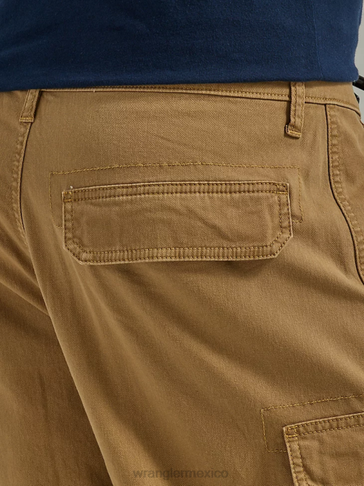 ropa mx Wrangler hombres pantalón corto cargo apilado premium de cinco estrellas bellota (112336365) 62D6532