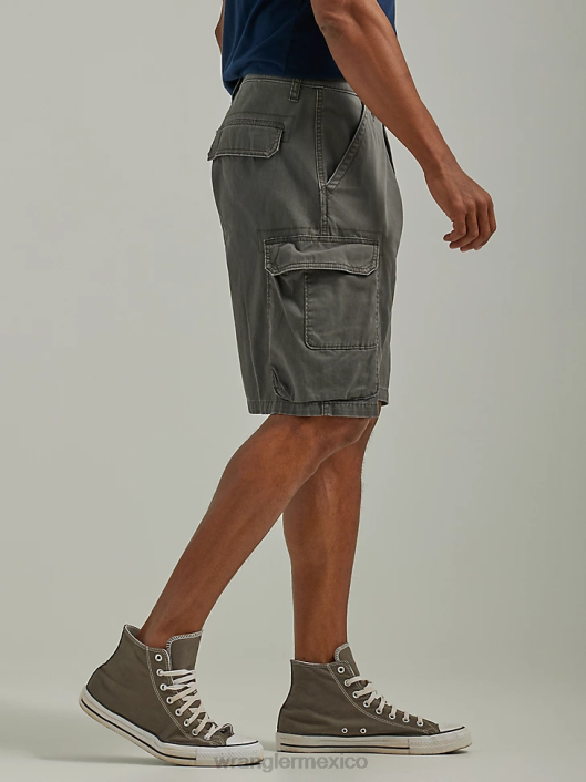 ropa mx Wrangler hombres pantalón corto cargo apilado premium de cinco estrellas verde oliva (112336364) 62D6534