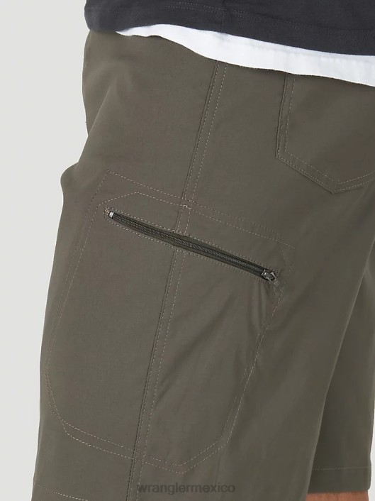 ropa mx Wrangler hombres pantalón corto cargo con cintura cómoda Authentics artemisa (10zm980sb) 62D6564