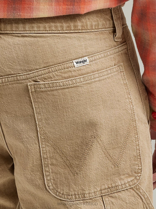 ropa mx Wrangler hombres pantalón corto cargo con cintura cómoda Authentics artemisa (10zm980sb) 62D6564