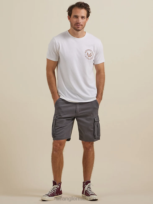 ropa mx Wrangler hombres pantalón corto cargo con cintura cómoda Authentics artemisa (10zm980sb) 62D6564