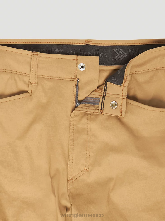 ropa mx Wrangler hombres pantalón corto cargo con cintura cómoda Authentics bronce (10zm980bz) 62D6566