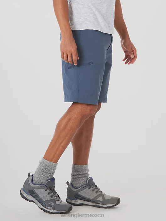 ropa mx Wrangler hombres pantalón corto cargo con cintura cómoda Authentics glaciar (10zm980gl) 62D6570