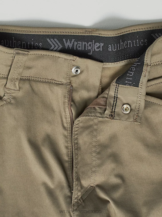 ropa mx Wrangler hombres pantalón corto cargo con cintura cómoda Authentics morilla (10zm980mr) 62D6569