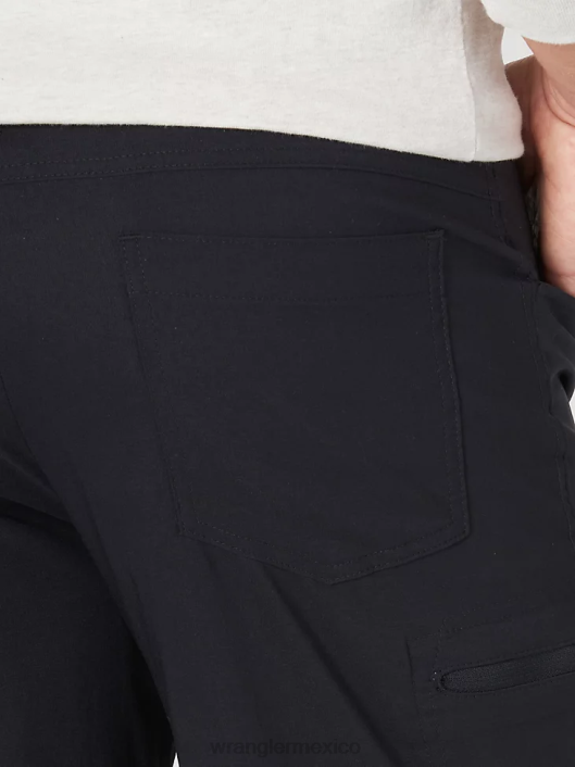 ropa mx Wrangler hombres pantalón corto cargo con cintura cómoda Authentics negro (10zm980bl) 62D6571