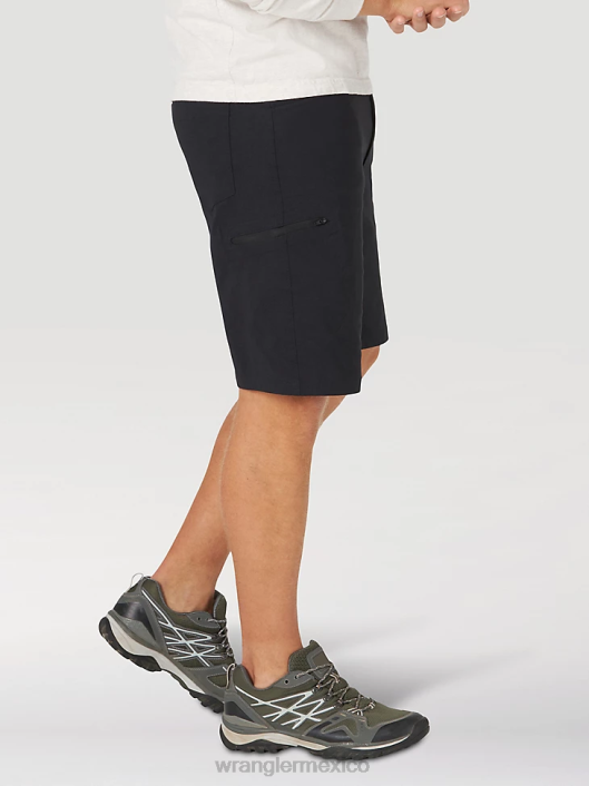 ropa mx Wrangler hombres pantalón corto cargo con cintura cómoda Authentics negro (10zm980bl) 62D6571