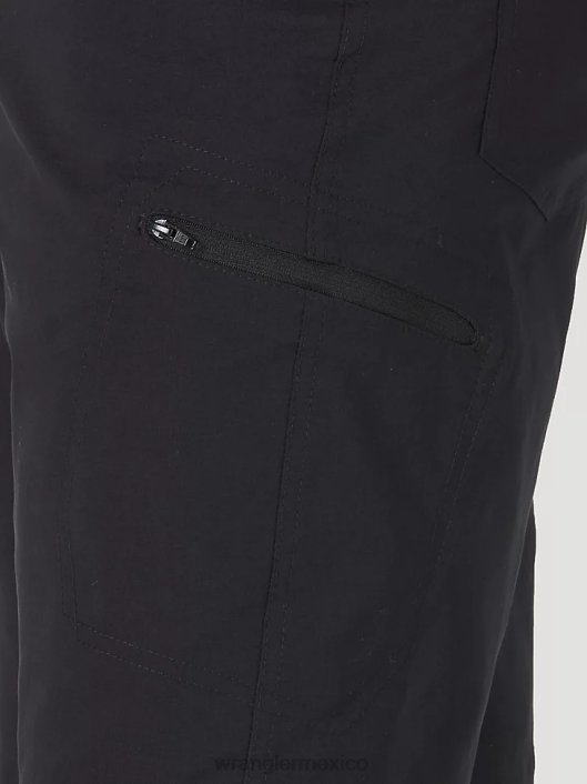 ropa mx Wrangler hombres pantalón corto cargo con cintura cómoda Authentics negro (10zm980bl) 62D6571
