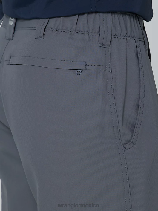 ropa mx Wrangler hombres pantalón corto con cintura elástica de alto rendimiento puerta de hierro (112336063) 62D6594