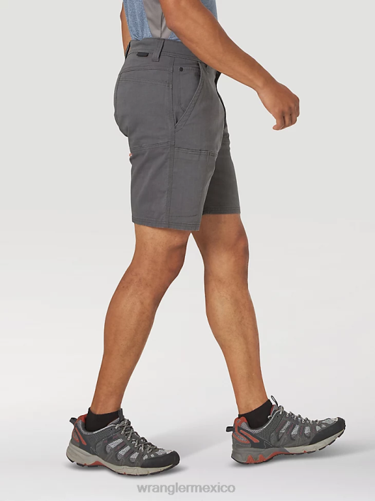 ropa mx Wrangler hombres pantalón corto utilitario con bolsillo lateral atg pavimento (ns923pv) 62D6609