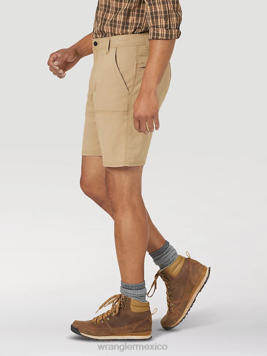 ropa mx Wrangler hombres pantalón corto utilitario con bolsillo lateral atg travertino (ns923tr) 62D6608