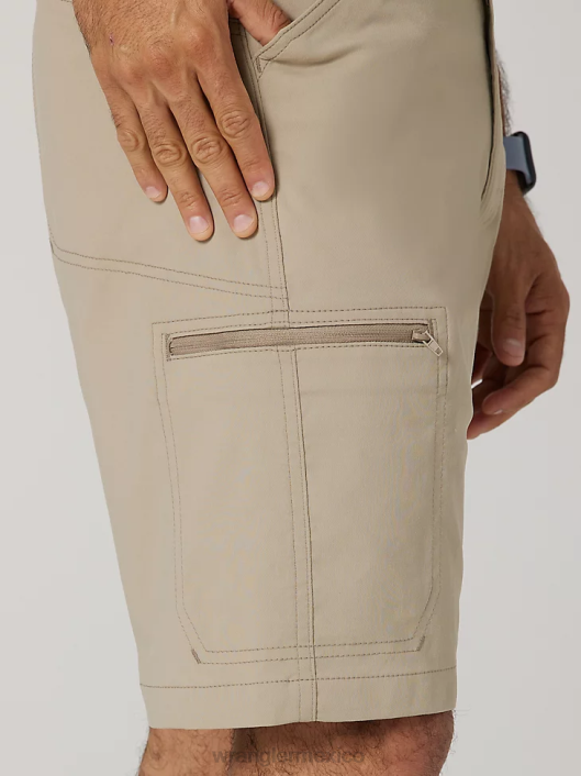 ropa mx Wrangler hombres pantalón corto utilitario de rendimiento para exteriores aluminio (112336124) 62D6605