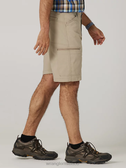 ropa mx Wrangler hombres pantalón corto utilitario de rendimiento para exteriores aluminio (112336124) 62D6605