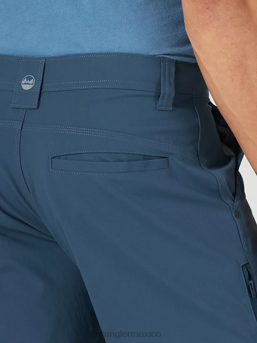 ropa mx Wrangler hombres pantalón corto utilitario de rendimiento para exteriores azul marino medianoche (112316176) 62D6540