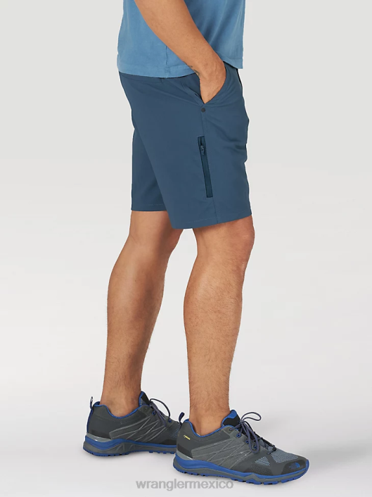 ropa mx Wrangler hombres pantalón corto utilitario de rendimiento para exteriores azul marino medianoche (112316176) 62D6540