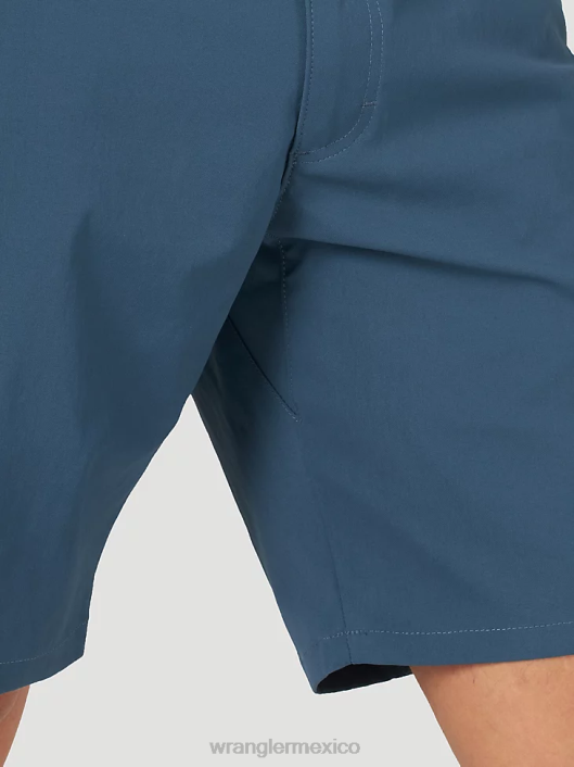 ropa mx Wrangler hombres pantalón corto utilitario de rendimiento para exteriores azul marino medianoche (112316176) 62D6540