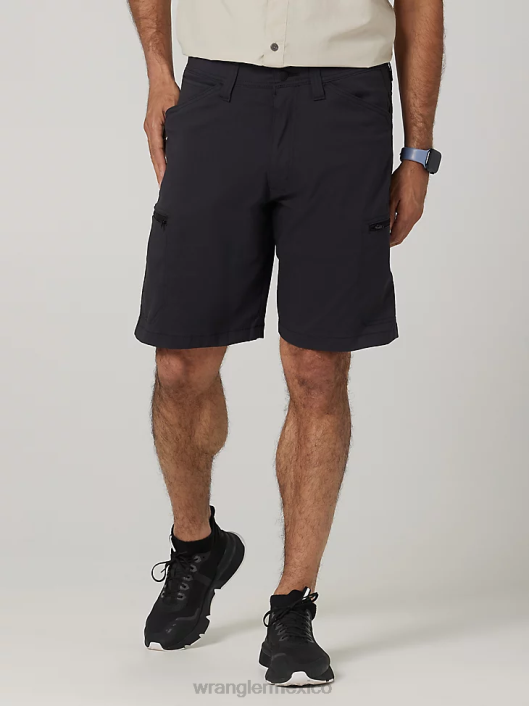 ropa mx Wrangler hombres pantalón corto utilitario de rendimiento para exteriores caviar (112336147) 62D6604