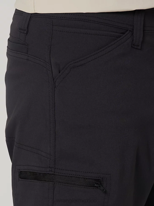 ropa mx Wrangler hombres pantalón corto utilitario de rendimiento para exteriores caviar (112336147) 62D6604