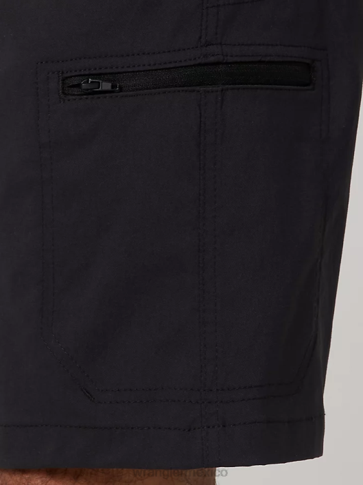 ropa mx Wrangler hombres pantalón corto utilitario de rendimiento para exteriores caviar (112336147) 62D6604