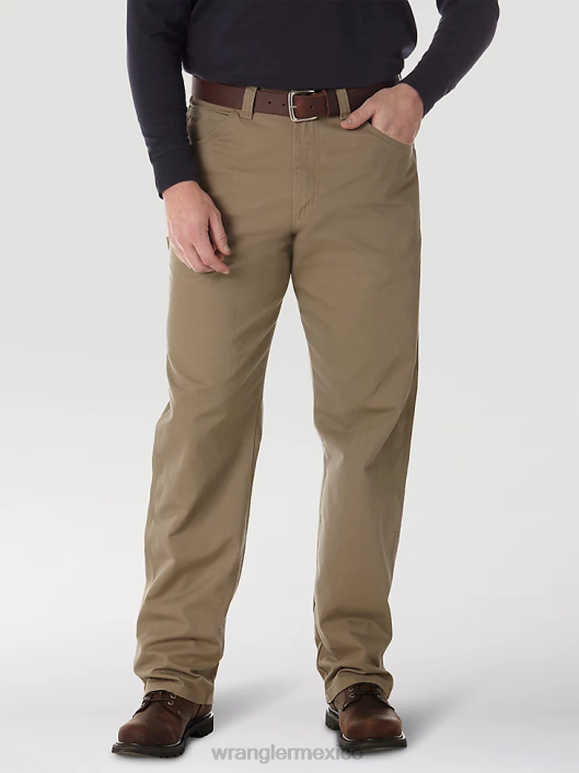 ropa mx Wrangler hombres pantalón de carpintero riggs workwear ladrar (3w020br) 62D6266