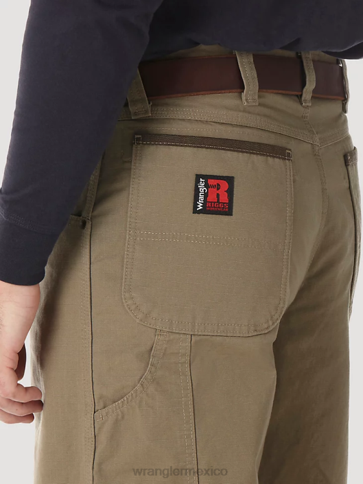 ropa mx Wrangler hombres pantalón de carpintero riggs workwear ladrar (3w020br) 62D6266