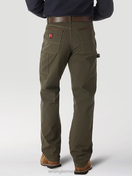 ropa mx Wrangler hombres pantalón de carpintero riggs workwear loden (3w020ld) 62D6267