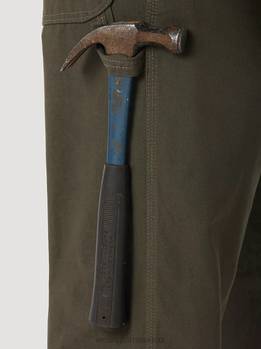 ropa mx Wrangler hombres pantalón de carpintero riggs workwear loden (3w020ld) 62D6267