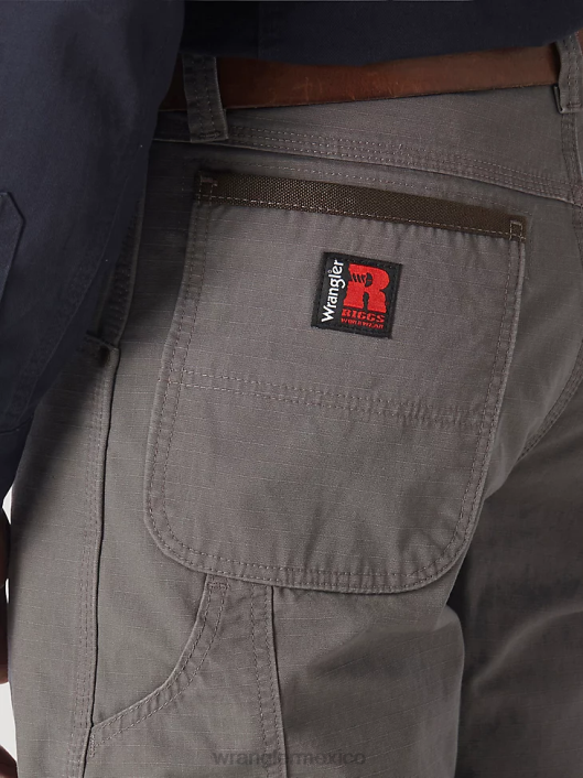 ropa mx Wrangler hombres pantalón de carpintero riggs workwear pizarra (3w020st) 62D6269