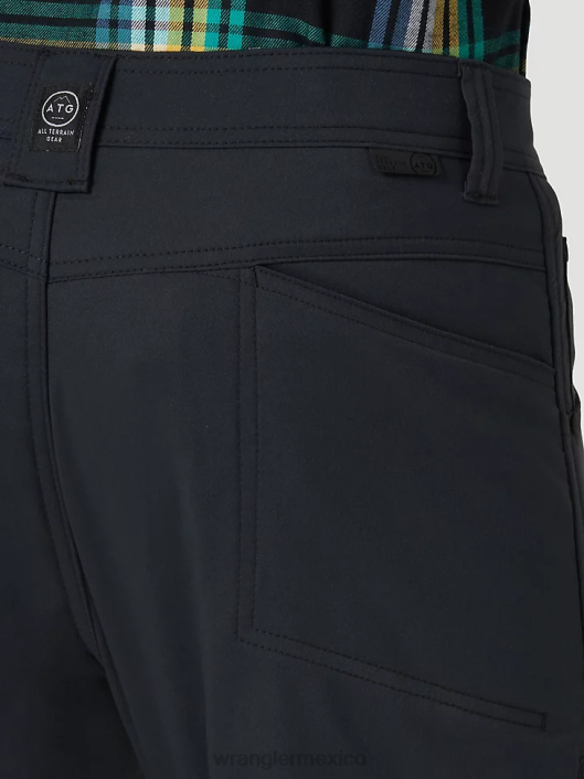 ropa mx Wrangler hombres pantalón de lona con pernera recta y corte regular resistente musgo (31100ms) 62D6650