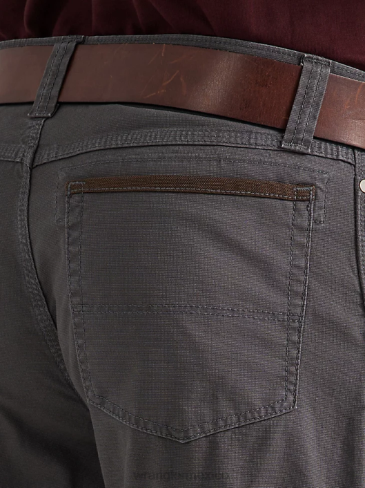 ropa mx Wrangler hombres pantalón de trabajo utilitario riggs workwear gris raya diplomática (3w031pg) 62D6665