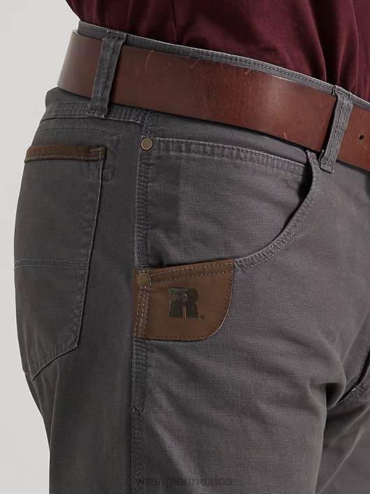 ropa mx Wrangler hombres pantalón de trabajo utilitario riggs workwear gris raya diplomática (3w031pg) 62D6665