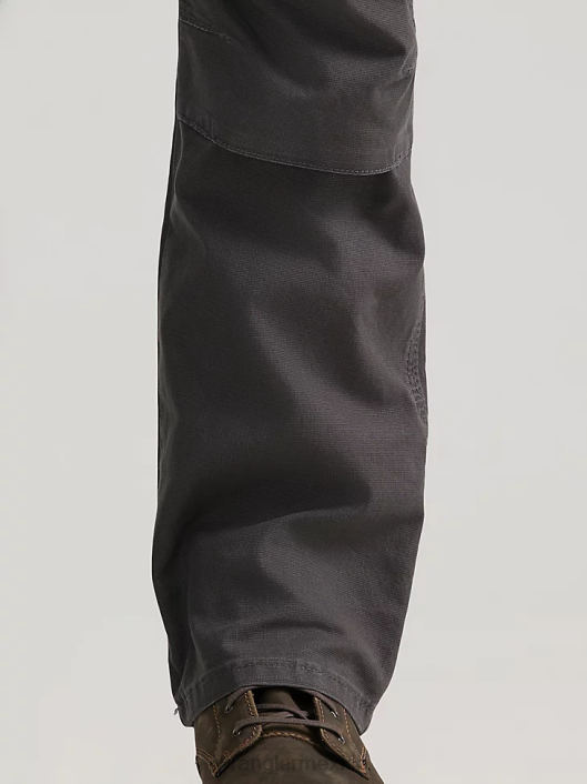 ropa mx Wrangler hombres pantalón de trabajo utilitario riggs workwear gris raya diplomática (3w031pg) 62D6665