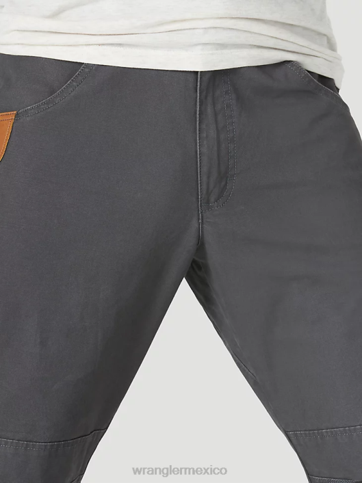 ropa mx Wrangler hombres pantalón de trabajo utilitario riggs workwear gris raya diplomática (3w031pg) 62D6665