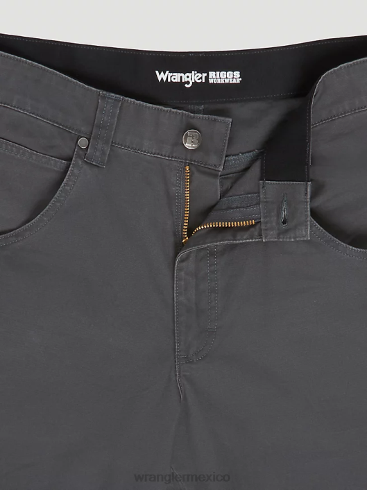 ropa mx Wrangler hombres pantalón de trabajo utilitario riggs workwear gris raya diplomática (3w031pg) 62D6665