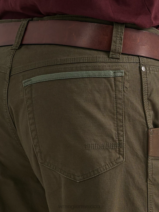ropa mx Wrangler hombres pantalón de trabajo utilitario riggs workwear noche del bosque (3w031fn) 62D6666