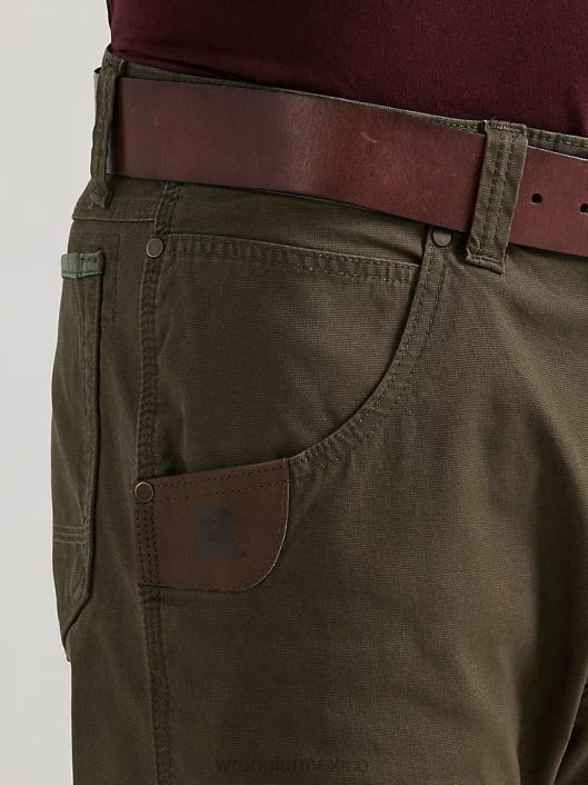 ropa mx Wrangler hombres pantalón de trabajo utilitario riggs workwear noche del bosque (3w031fn) 62D6666