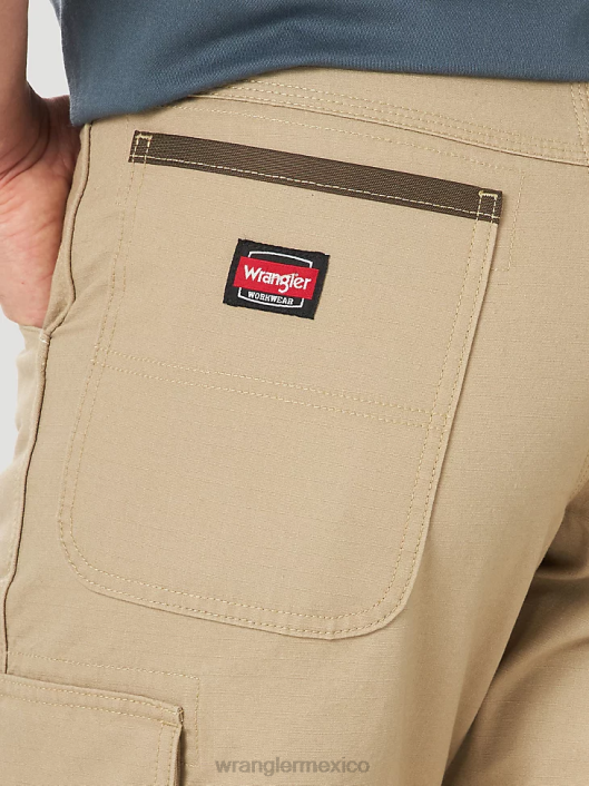 ropa mx Wrangler hombres pantalón ranger ropa de trabajo caqui dorado (10wmwr1gk) 62D6685