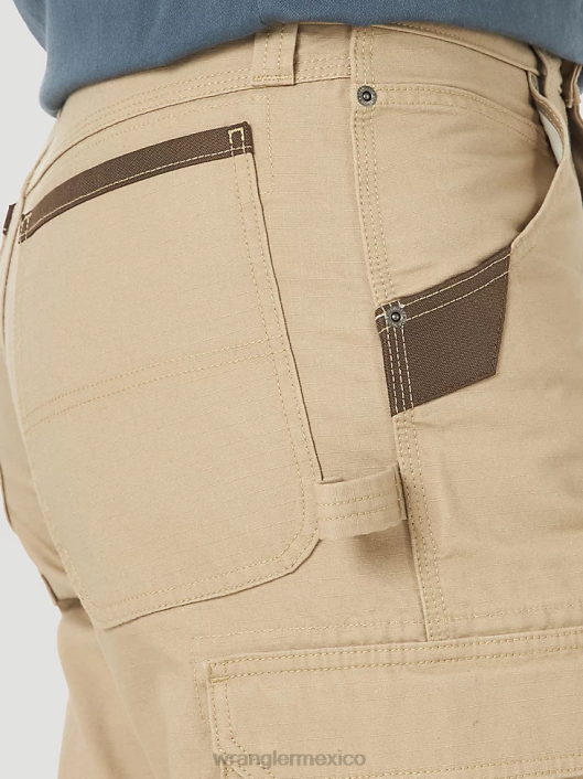 ropa mx Wrangler hombres pantalón ranger ropa de trabajo caqui dorado (10wmwr1gk) 62D6685