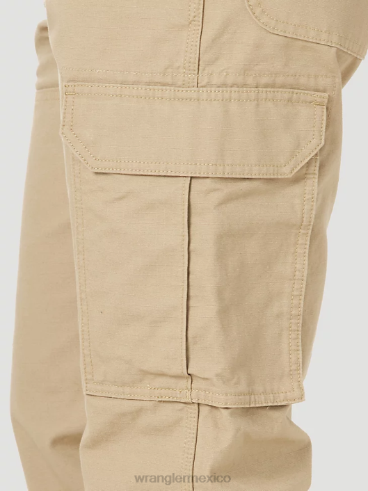 ropa mx Wrangler hombres pantalón ranger ropa de trabajo caqui dorado (10wmwr1gk) 62D6685
