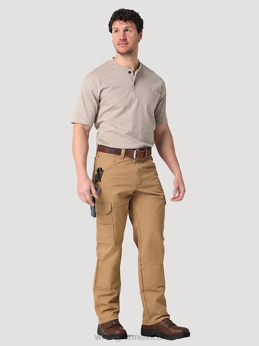 ropa mx Wrangler hombres pantalón ranger ropa de trabajo cuero crudo (10wmwr1rh) 62D6688