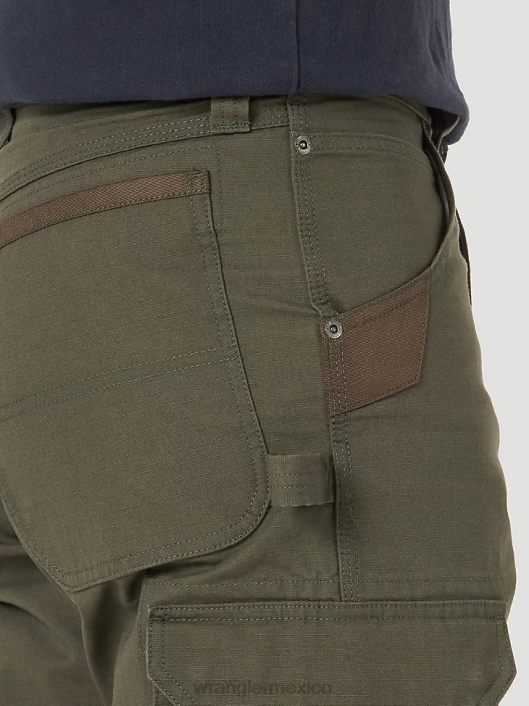 ropa mx Wrangler hombres pantalón ranger ropa de trabajo loden (10wmwr1ld) 62D6684