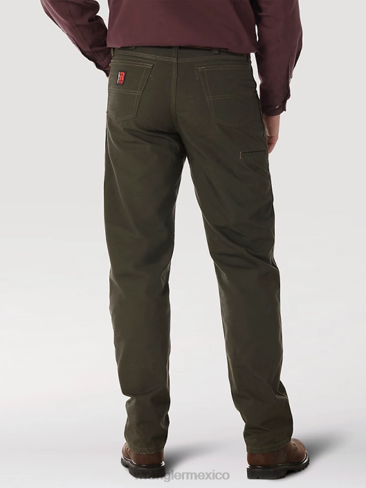 ropa mx Wrangler hombres pantalón técnico riggs workwear loden (3w045ld) 62D6661