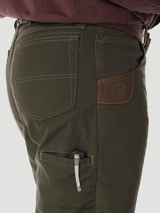 ropa mx Wrangler hombres pantalón técnico riggs workwear loden (3w045ld) 62D6661