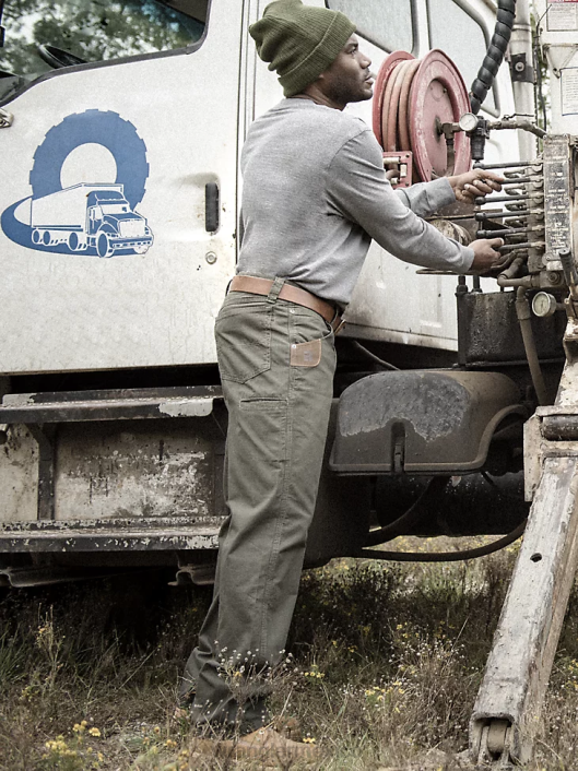 ropa mx Wrangler hombres pantalón técnico riggs workwear loden (3w045ld) 62D6661