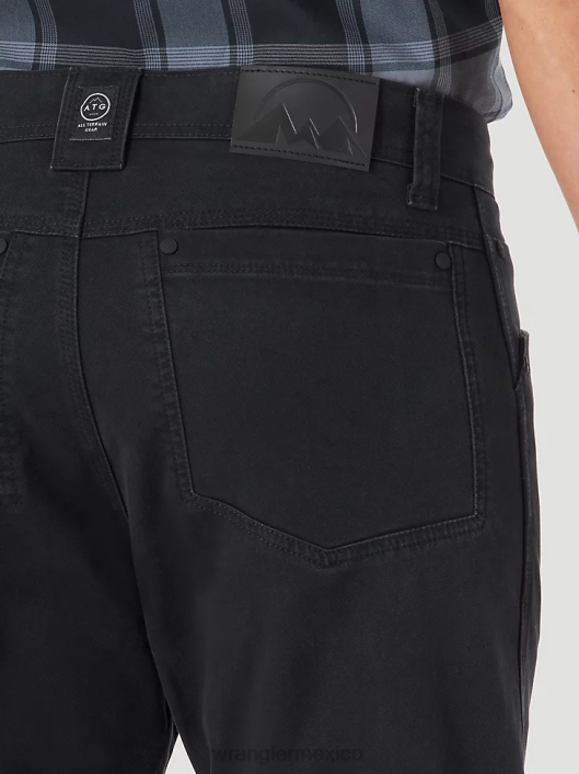 ropa mx Wrangler hombres pantalón utilitario reforzado atg caviar (ns857cv) 62D6625