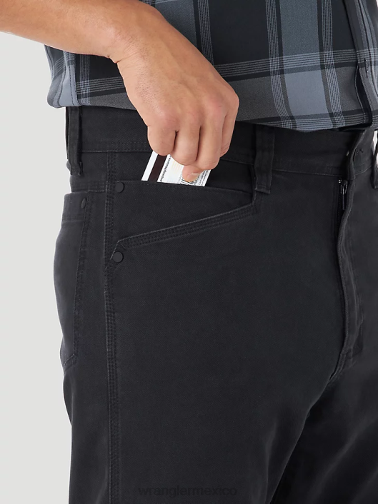 ropa mx Wrangler hombres pantalón utilitario reforzado atg caviar (ns857cv) 62D6625