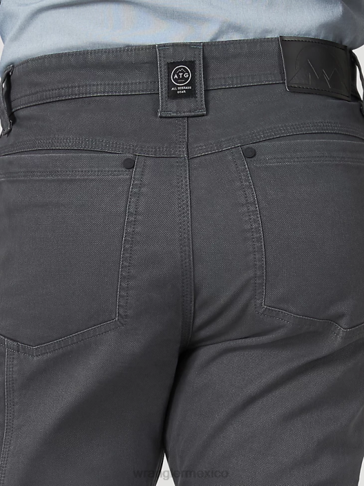 ropa mx Wrangler hombres pantalón utilitario reforzado atg gris (ns857gy) 62D6622