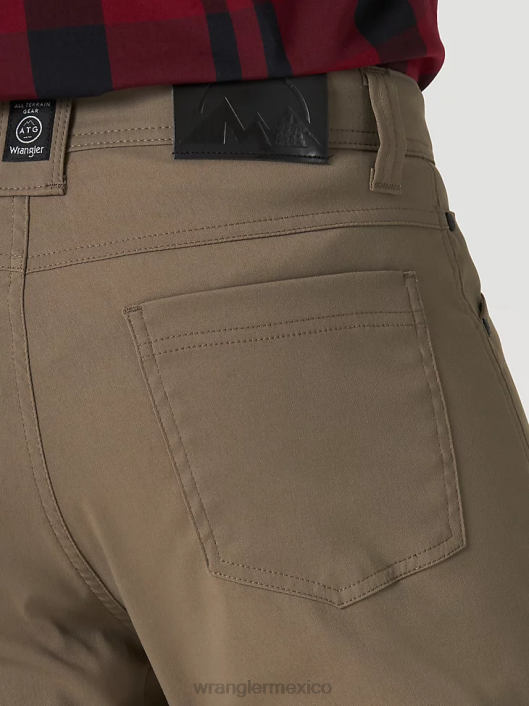 ropa mx Wrangler hombres pantalón utilitario sintético atg cuerda elástica (ns849bg) 62D6631
