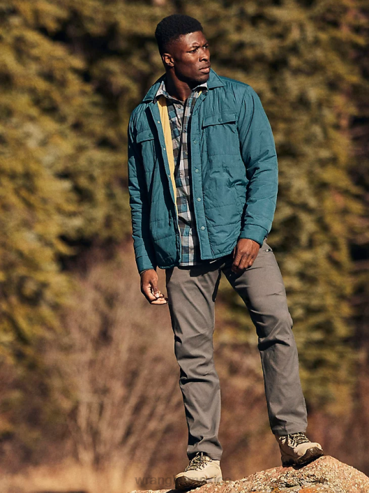 ropa mx Wrangler hombres pantalón utilitario sintético atg sombra oscura (ns849ds) 62D6628